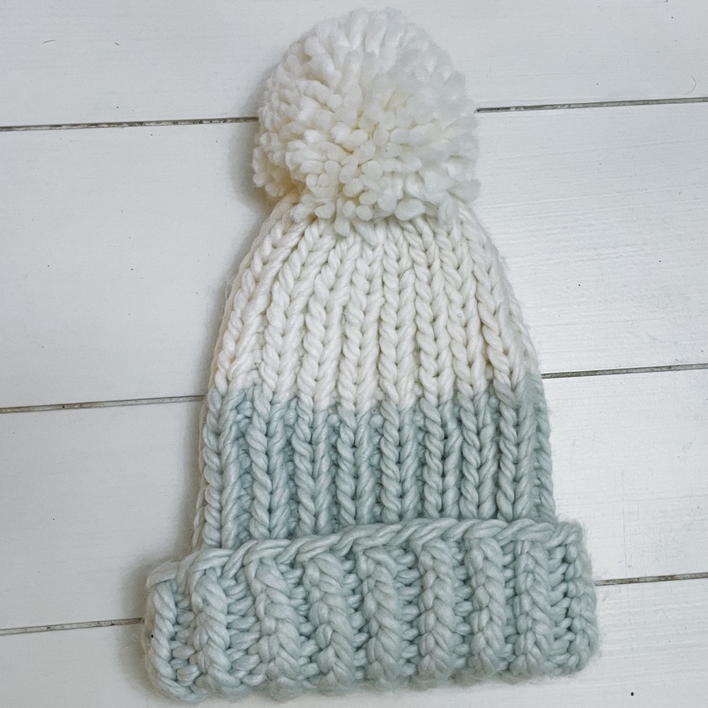 Like New Anthropologie Knit Pom Beanie